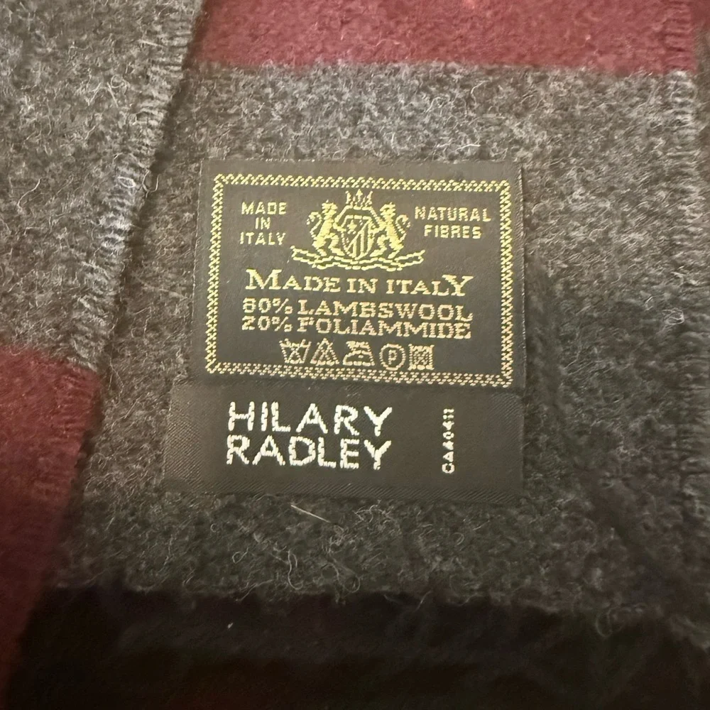 Hilary Radley Wool Blend Scarf – Made in Italy